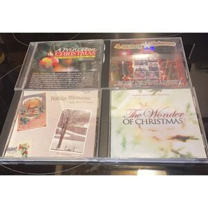 Christmas CDs Bundle Of 4 Various Artists‎